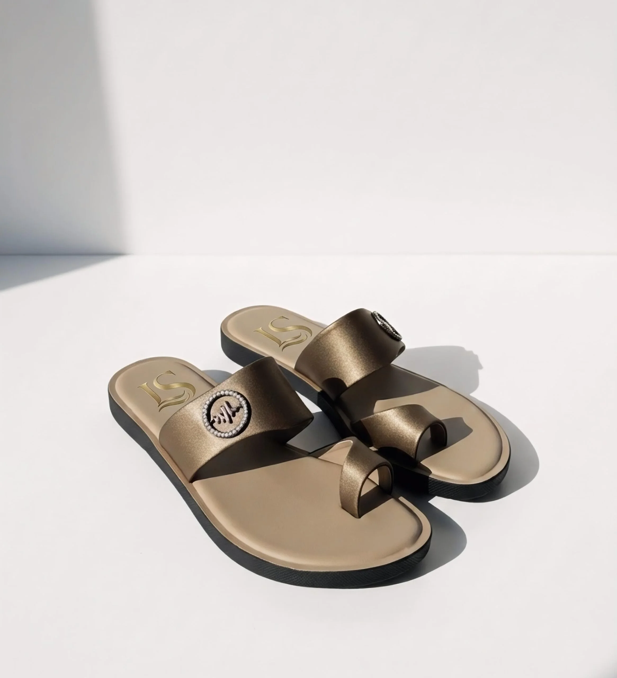 Luxestepz Classic Toe Ring Flats